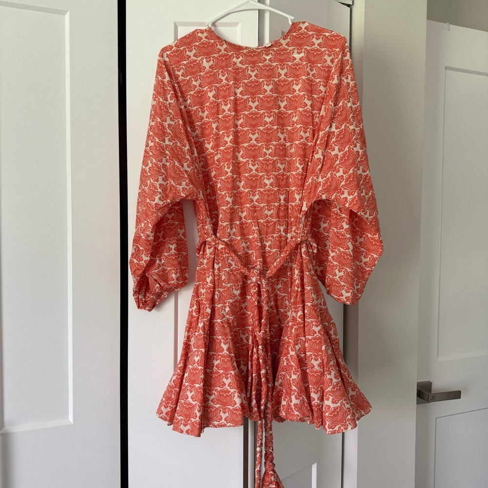 RHODE
Ella Mini Dress in Cotton Cambric